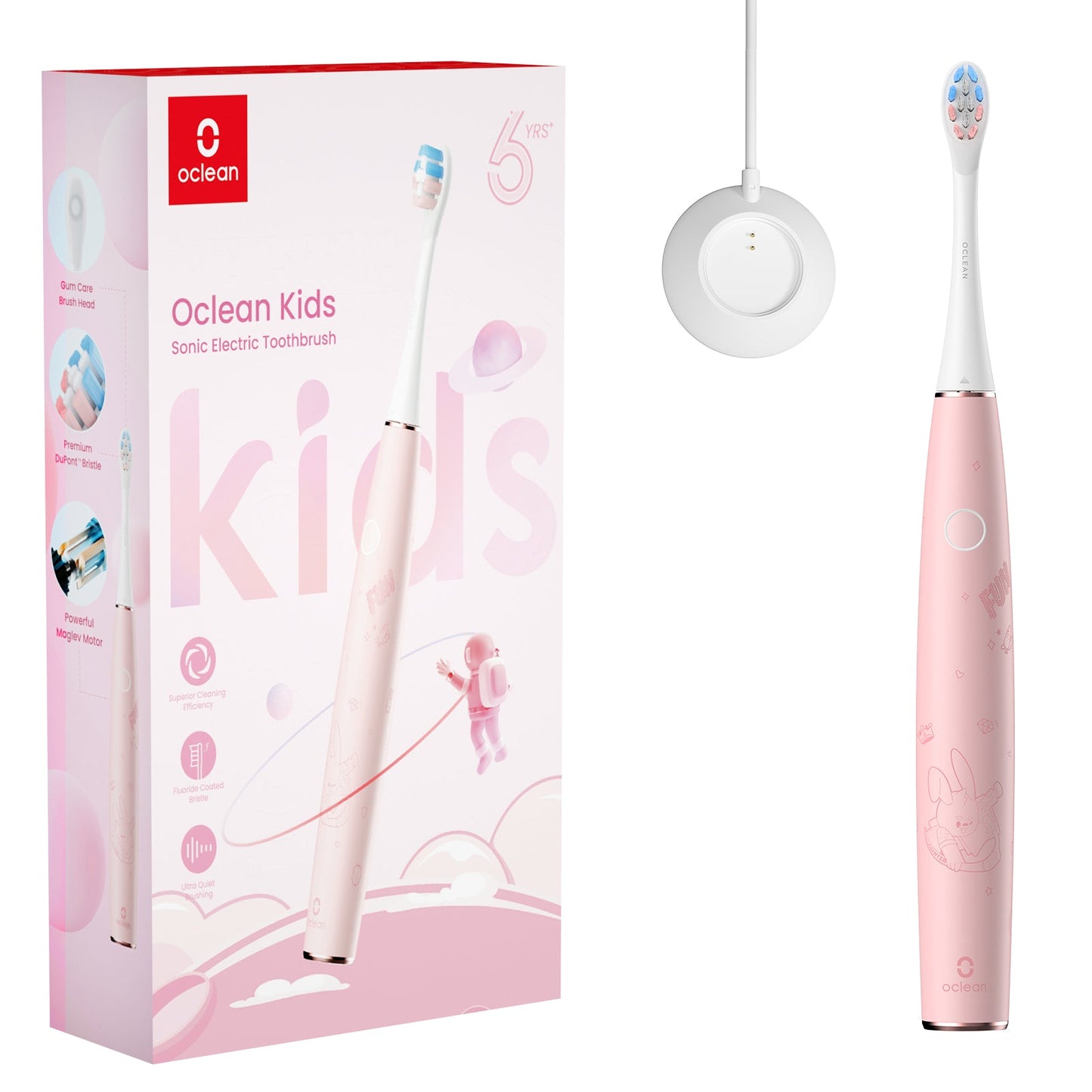 Oclean Kids Electric Toothbrush Toothbrushes Pink  Oclean Official