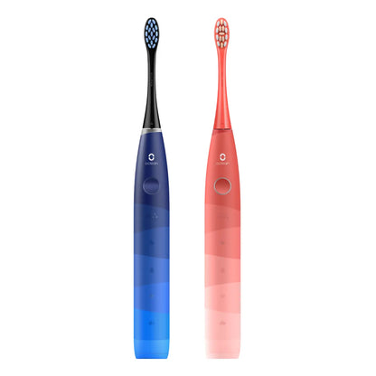 Brosse à dents sonique Oclean Find Duo Set - Bleu et rouge