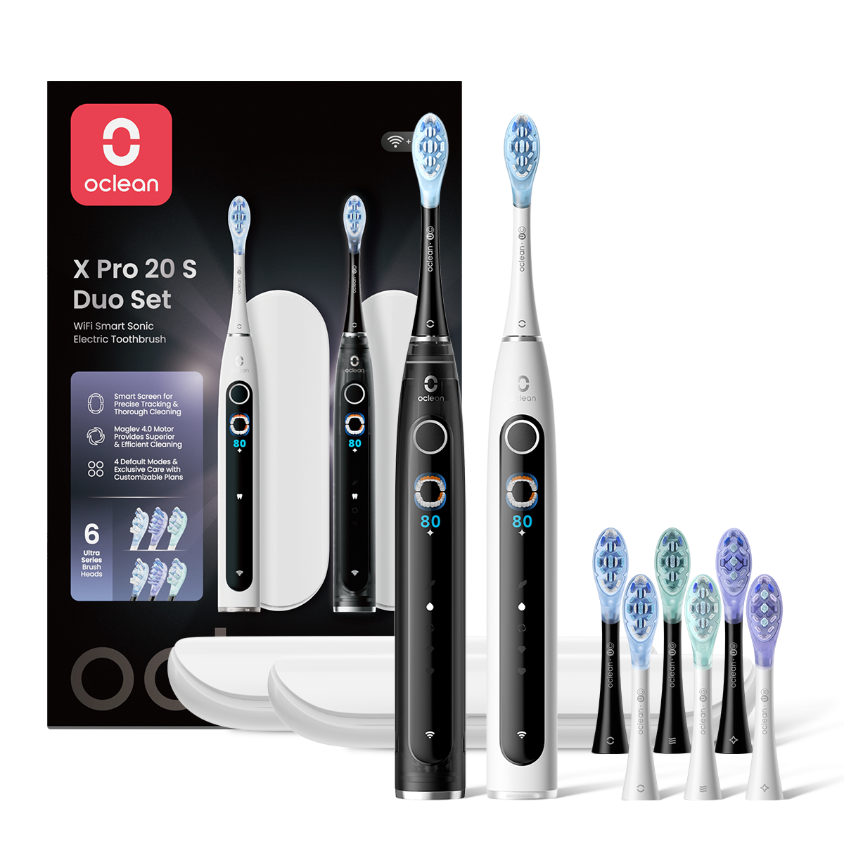 Oclean X Pro 20 brosse à dents sonique
